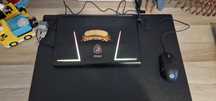 Portátil gaming MSI + headset e rato da steelseries