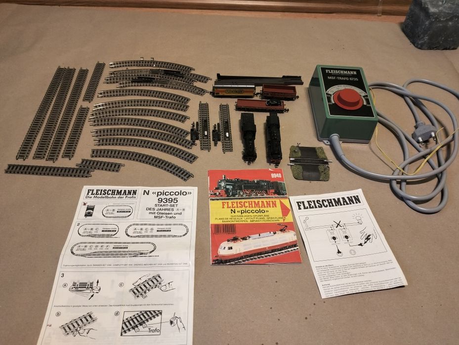 Kolejka elektryczna Fleischmann produkcja Niemcy