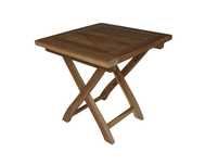 Drewniany składany stolik stół ogrodowy balkonowy 100% TEAK
