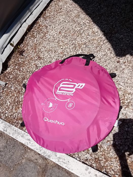 Tenda de praia, jardim, 2 segundos