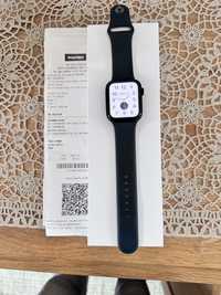 Apple Watch SE 44mm de 2 geraçao preto como novo garantia/fatura