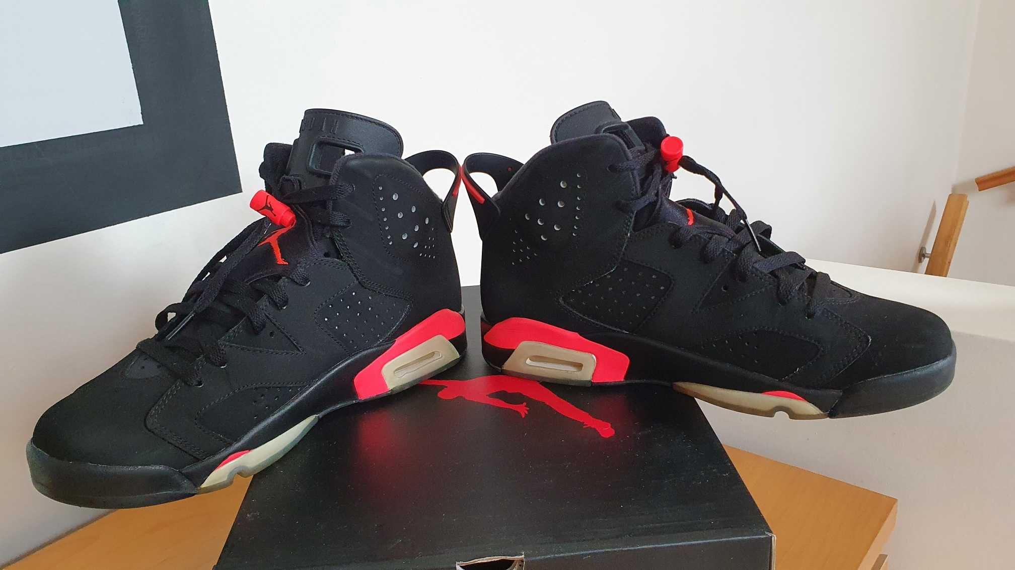 Buty Jordan 6 Retro Infrared 42,5 EUR = 9 US 9US