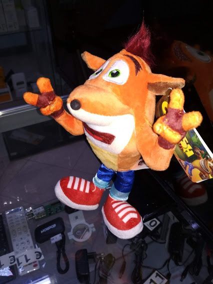 Peluche Crash Bandicoot Cool 21cm
