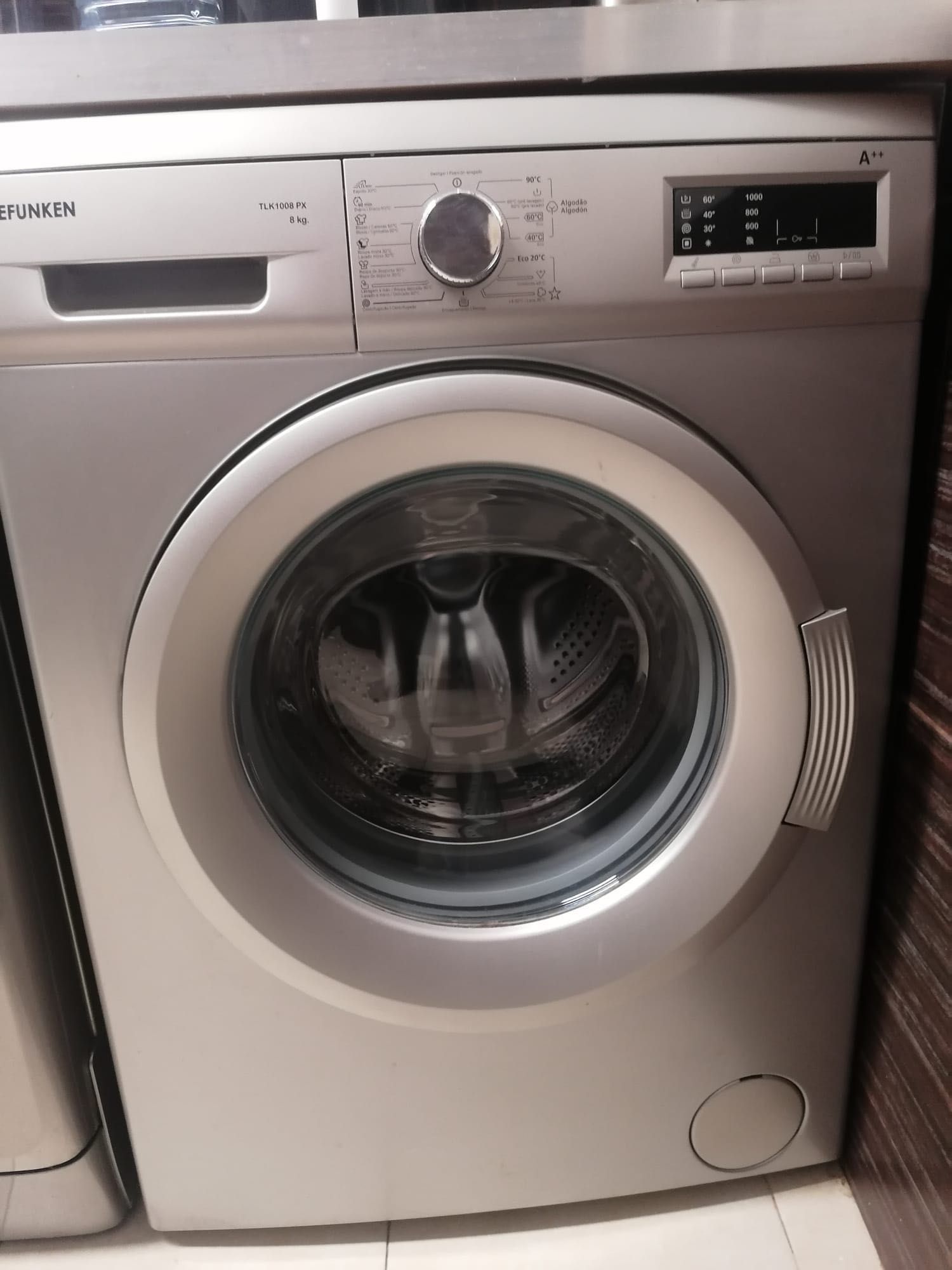 Máquina de lavar inox 8kilos