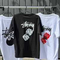 Футболка STUSSY | 100% cotton Big Logo | Стуси Разные принты