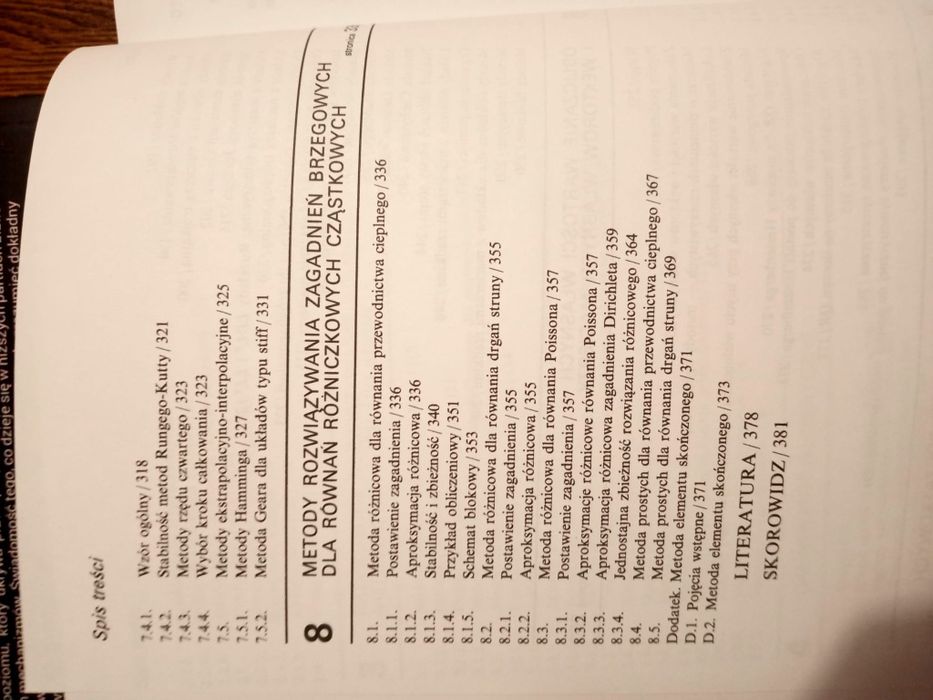 Metody Numeryczne, Fortuna, Macukow, Wąsowski