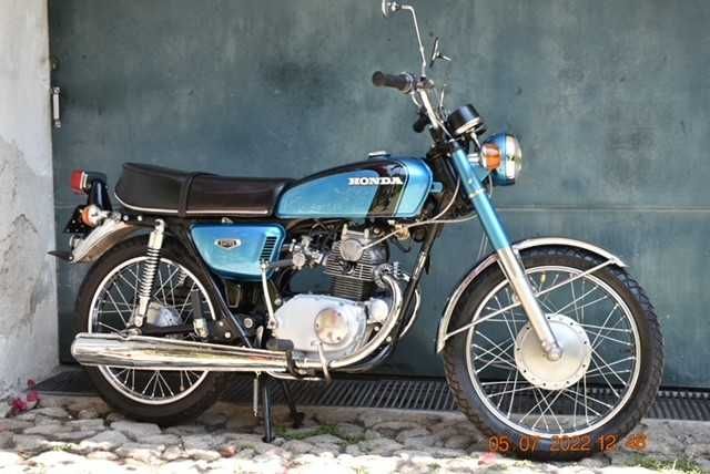 Honda CB125 K5 de Maio de 1974