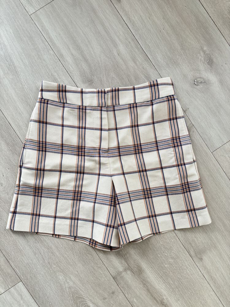 Maje Nowe eleganckie szorty spodenki XS 34 Izore Short Carreaux