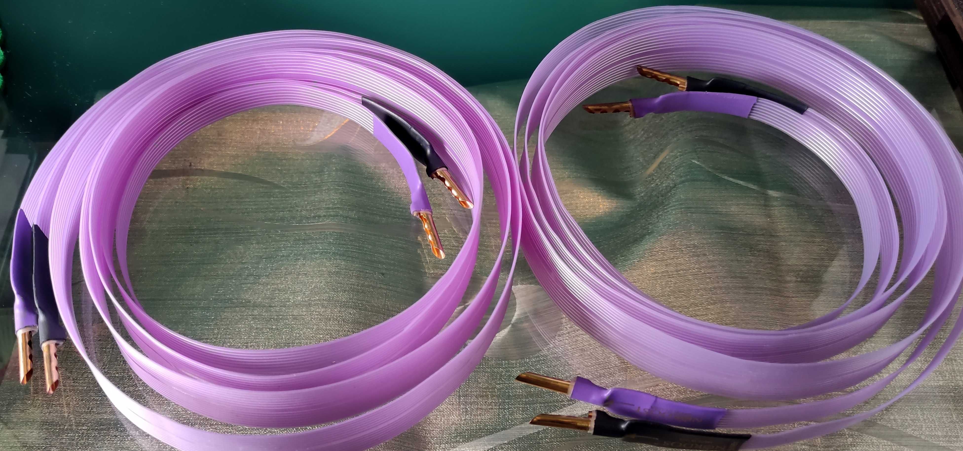 oryginał kabel głośnikowy Nordost Purple Flare 2,2m !Gdańsk