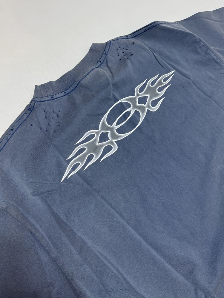 Футболка Balenciaga Burning Unity Blue M