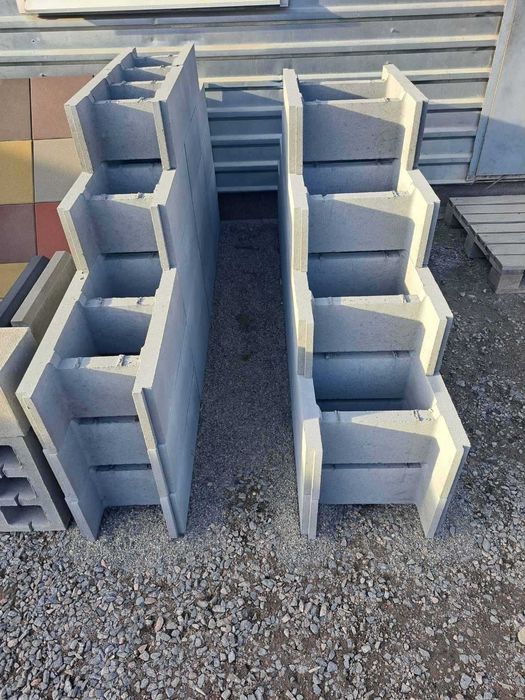 Блоки незнімної опалубки,фундаментні