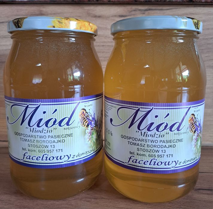 Miód faceliowy 2025r.