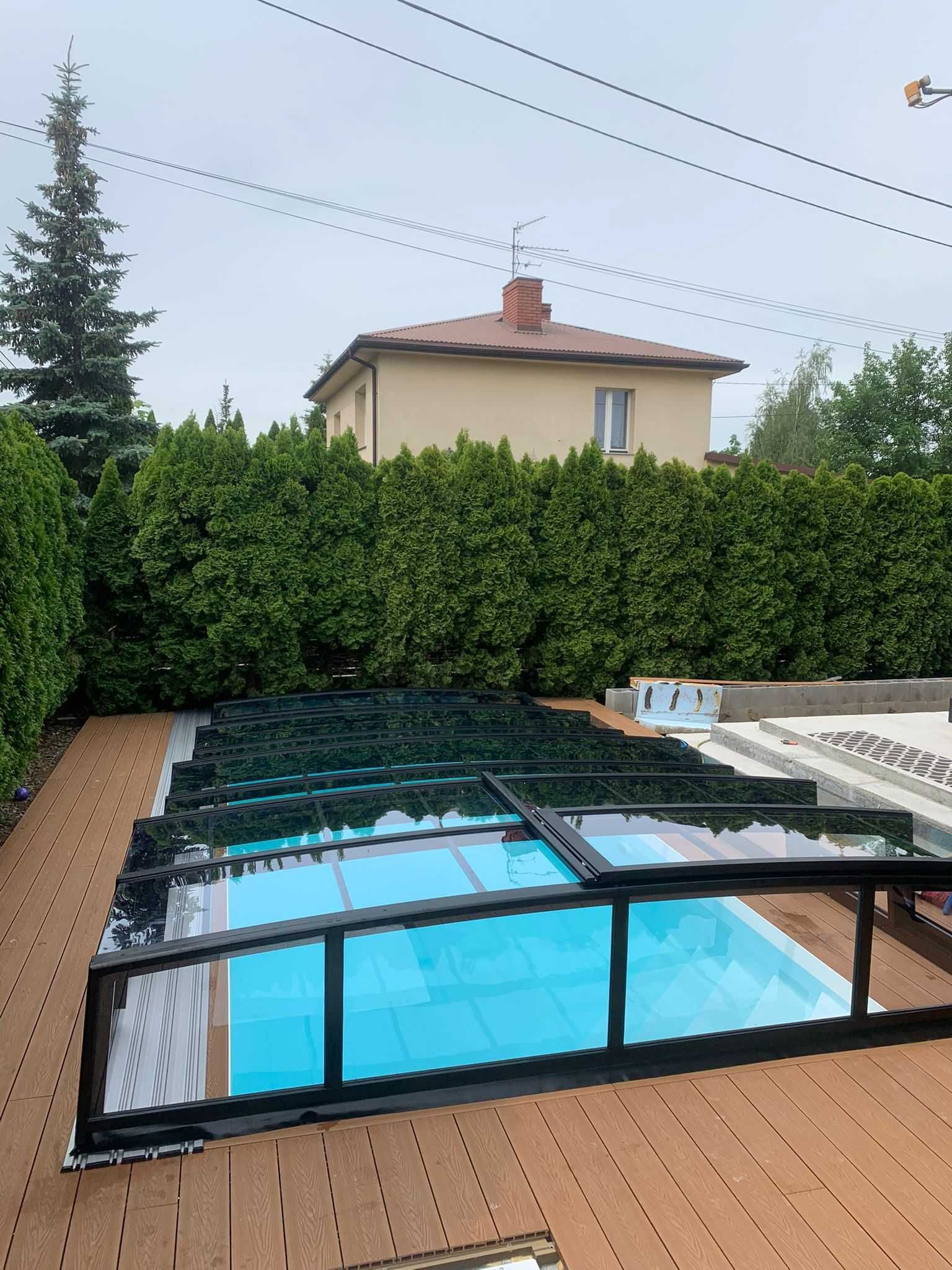 MEGA PROMOCJA! Basen poliestrowy SARAGOSSA 600x300x150cm z osprzętem!