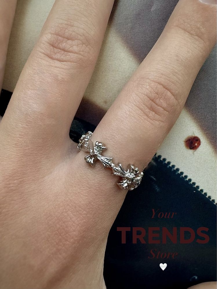 Підвіска та сережки Chrome Hearts