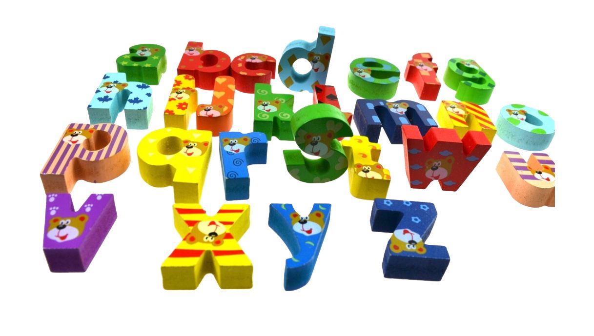 Alfabet Literki Puzzle Układanka Edukacyjna