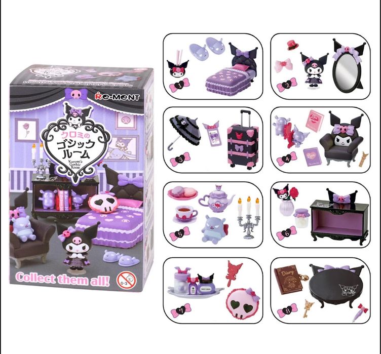 Куромі, kuromi, blind box kuromі іграшки
