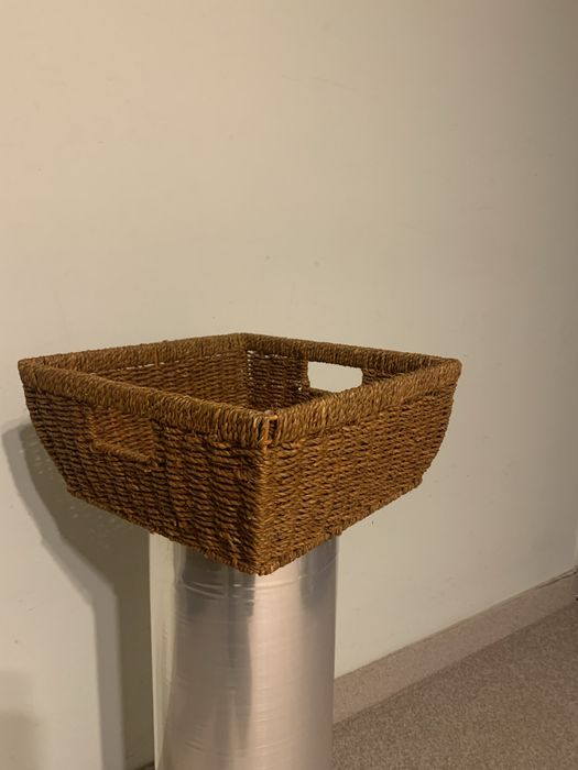 Koszyk wiklinowy  pleciony