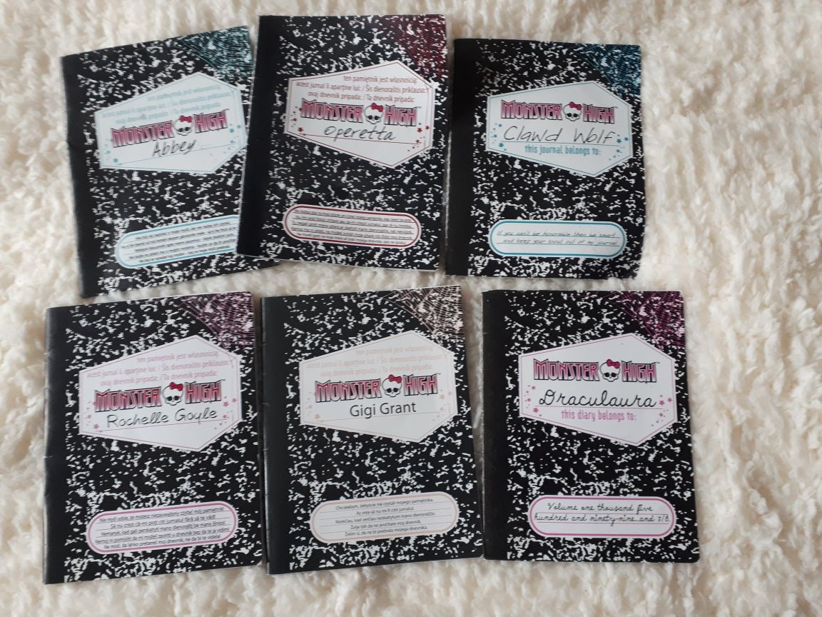 Pamiętnik Monster High Książka Ever After High