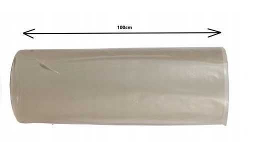 Rękaw foliowy słomkowy  rolka 40kg o szerokości 100 cm