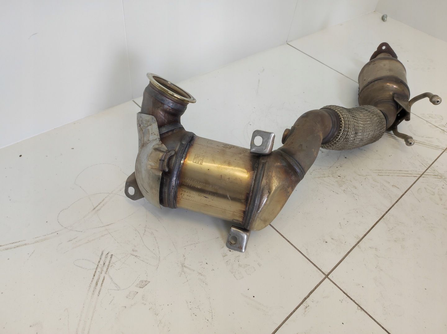 FILTR CZĄSTEK STAŁYCH KATALIZATOR AUDI A3 8V 1.5 TSI LIFT