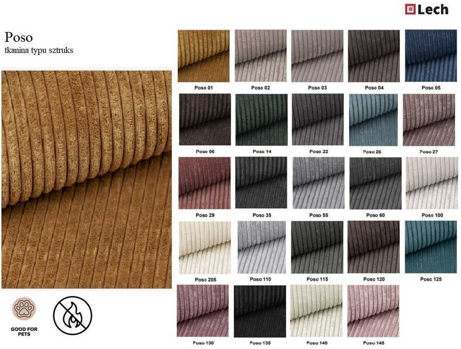 Elegancki narożnik AVANTI 2 - 2 pojemniki na pościel, Dostawa