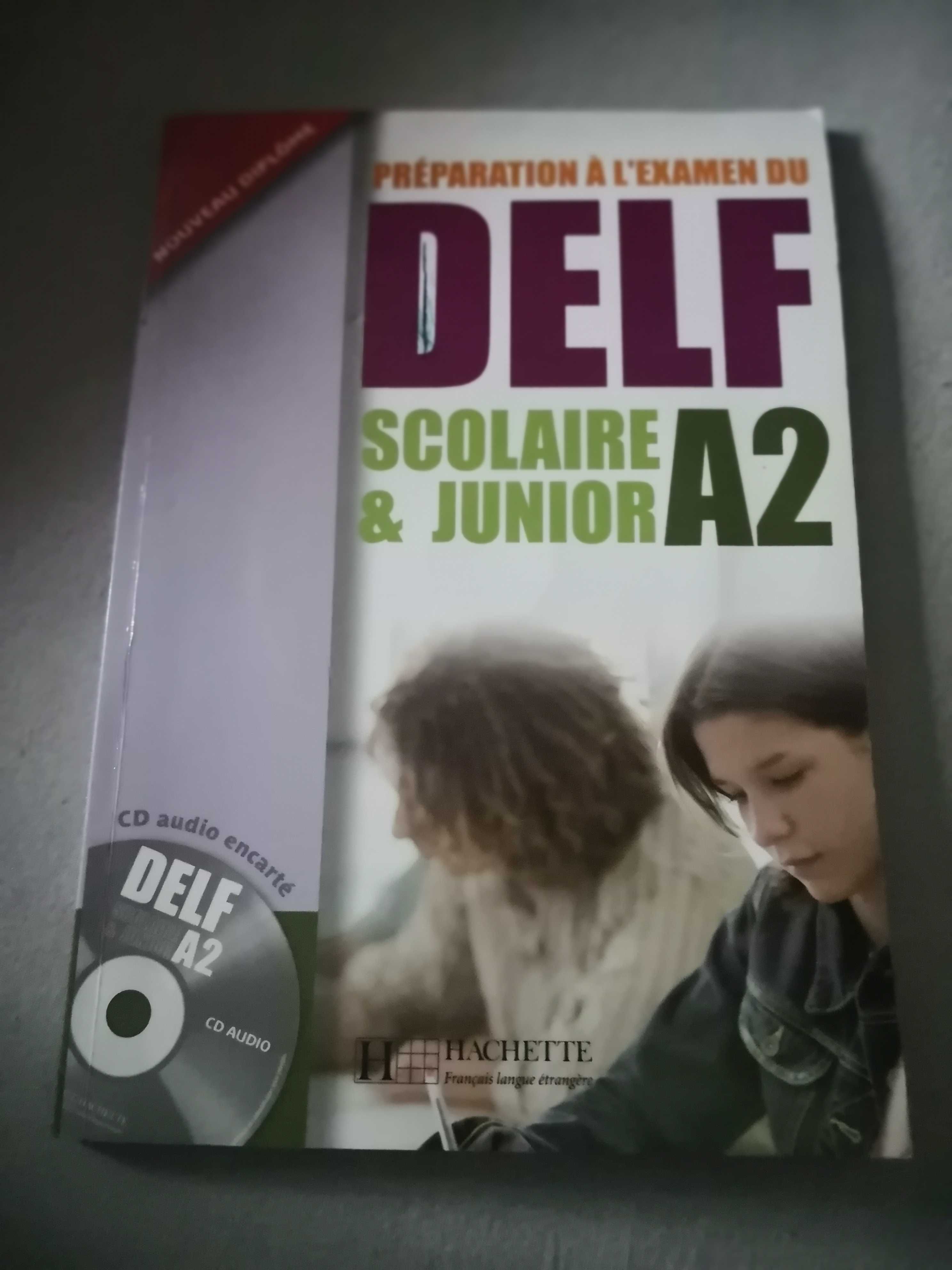Podręcznik, Repetytorium Delf A2 scolaire & junior z płytą