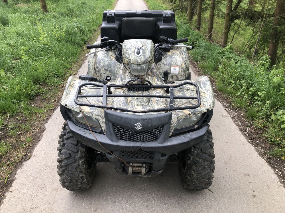 Plastiki owiewki osłony obudowy suzuki kingquad king quad 750 can am