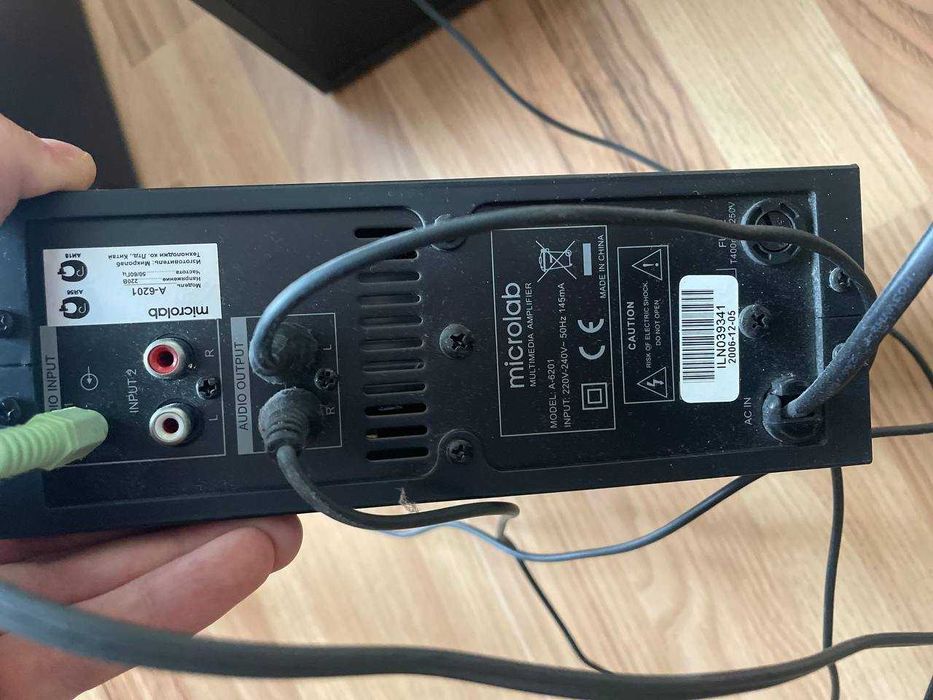 Акустична система Microlab A-6201 Black в дуже гарному робочому стані