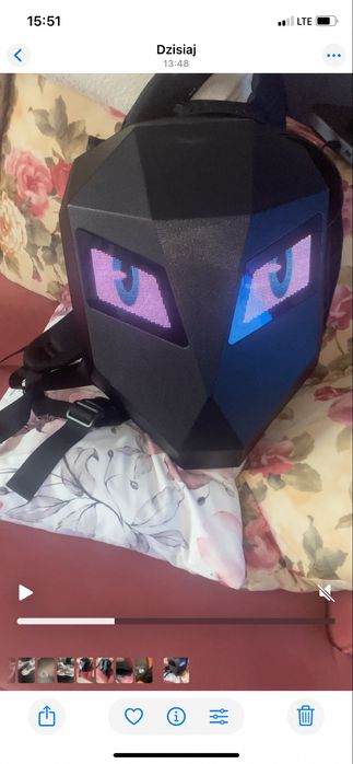 Sprzedam plecak z oczami