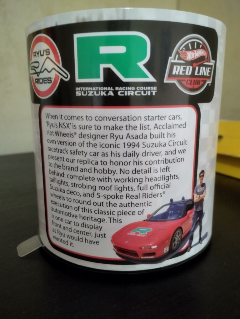 Ryu Nsx Hotwheels