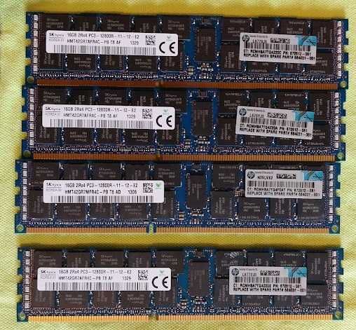 Hynix 16 GB 12800R hmt42gr7afr4c DDR3 RAM HP Gen8 Dell 610 710