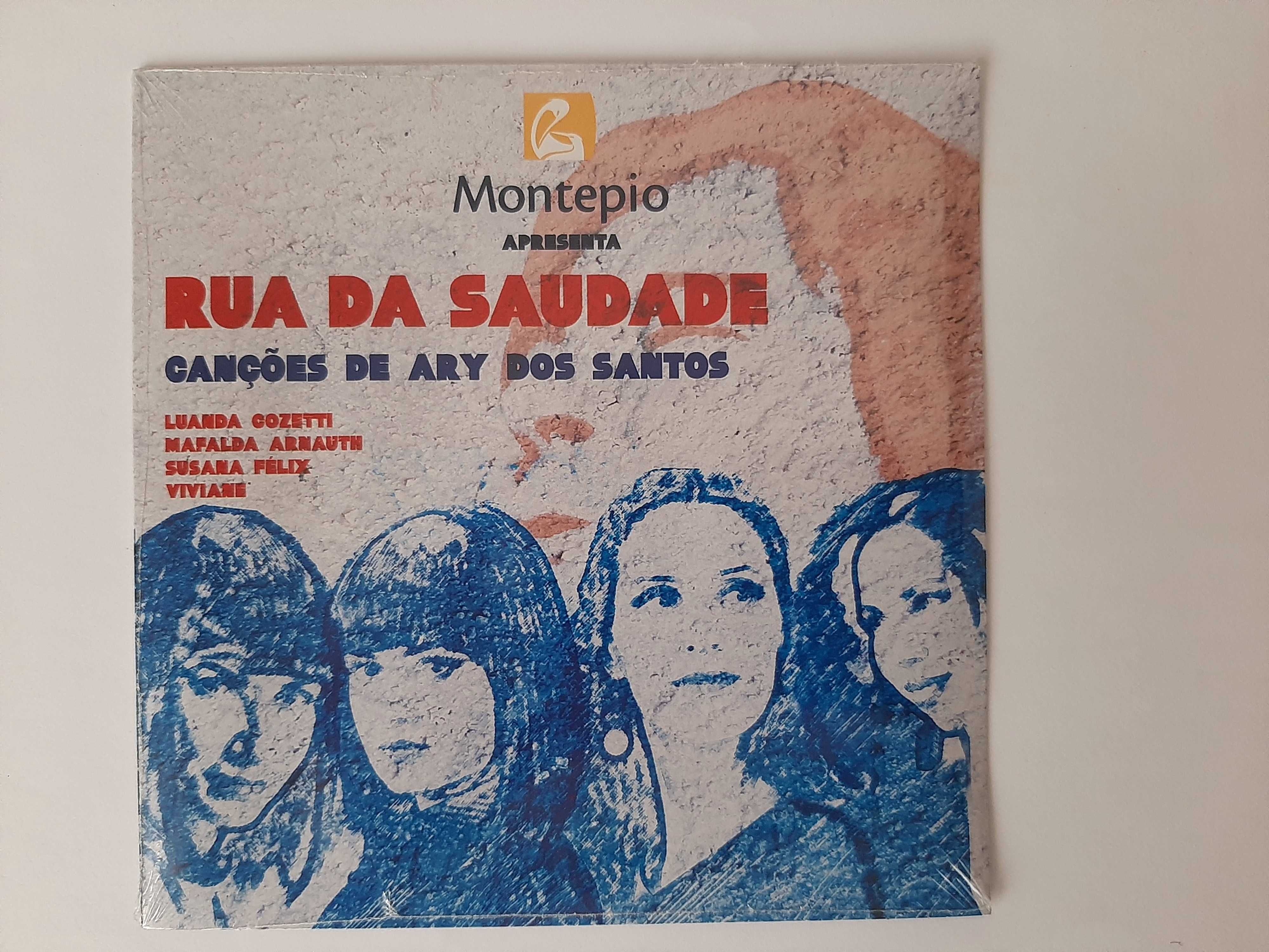 CD Canções Ary dos Santos - Rua da Saudade (NOVO c/ plástico proteção)