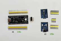 Плата RP2040 V1 16MB Raspberry Pi Pico. RP2040-Zero