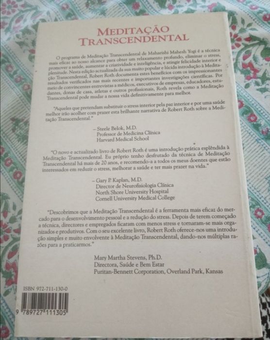 Meditação Transcendental de maharishi mahesh Yogi - Robert roth