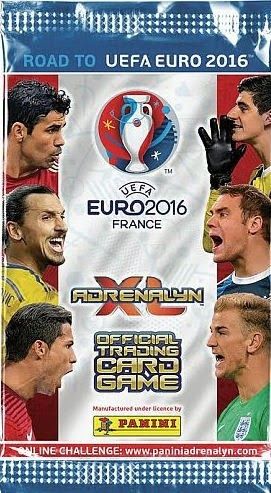 Karty panini Road to euro 2016