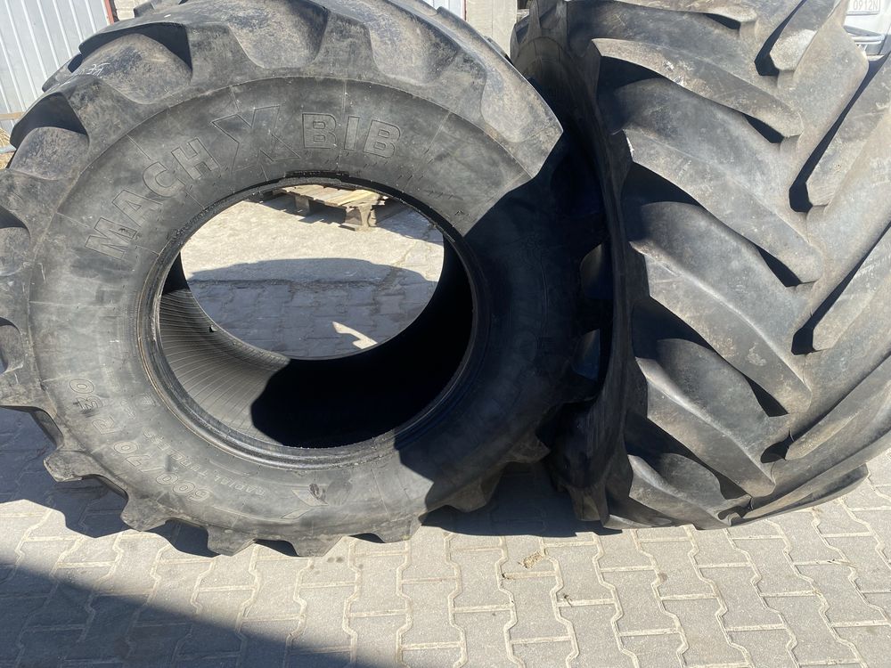 Opony 600/70r30 nie łatane michelin
