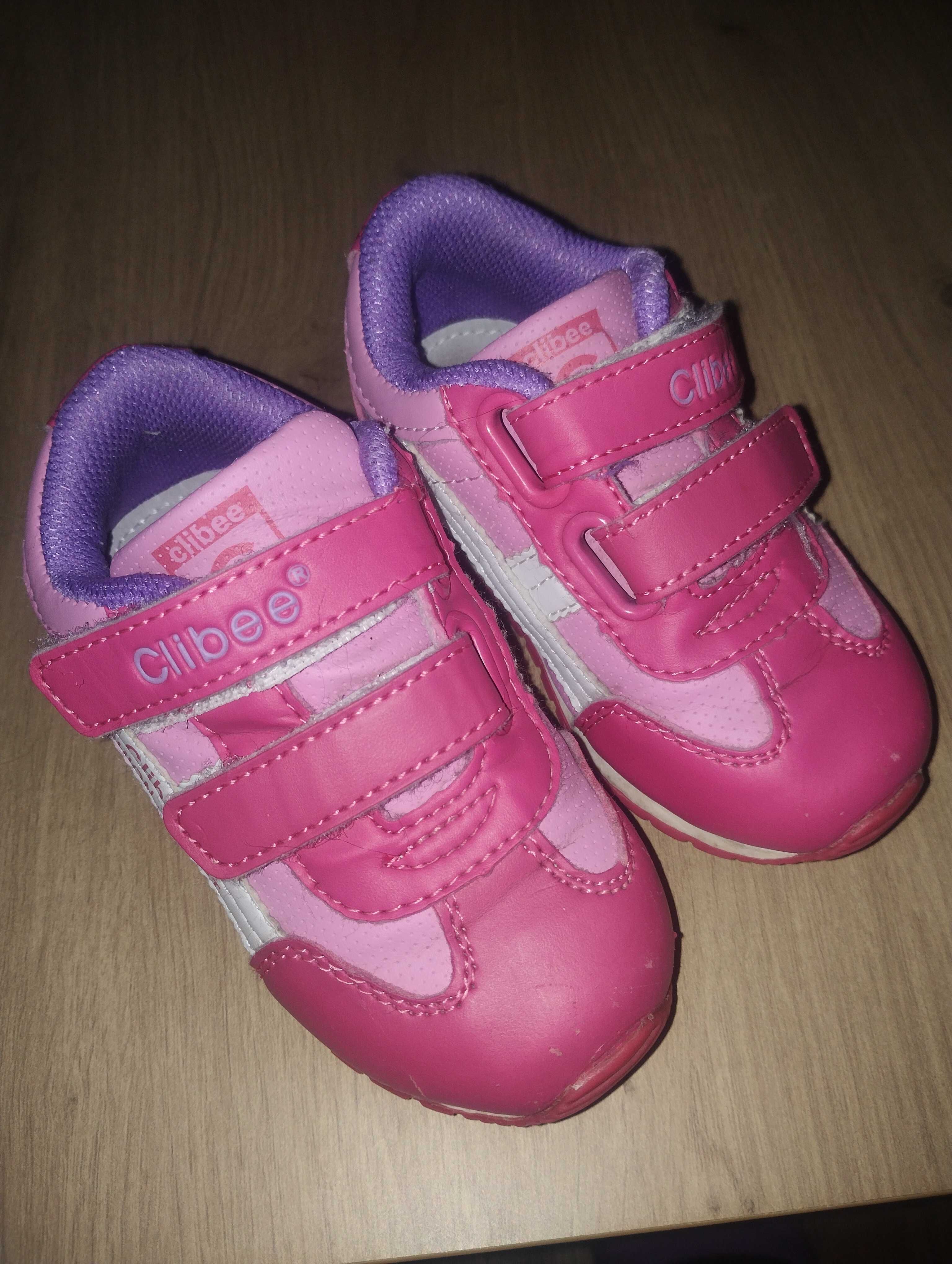 Różowe adidasy Clibee 22