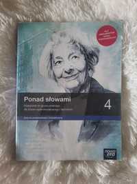 Podręcznik Język Polski - Ponad Słowami 4 - podstawa i rozszerzenie