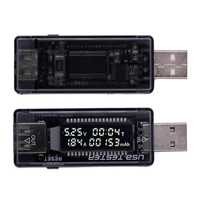 USB-тестер Keweisi KWS-V20. 4 в 1, амперметр ємності, ватметр