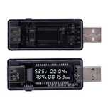 USB-тестер Keweisi KWS-V20. 4 в 1, амперметр ємності, ватметр