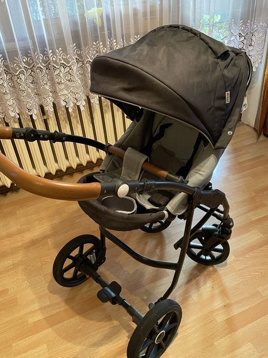 Wózek wielofunkcyjny 3w1 Riko Basic Plus Grey Fox