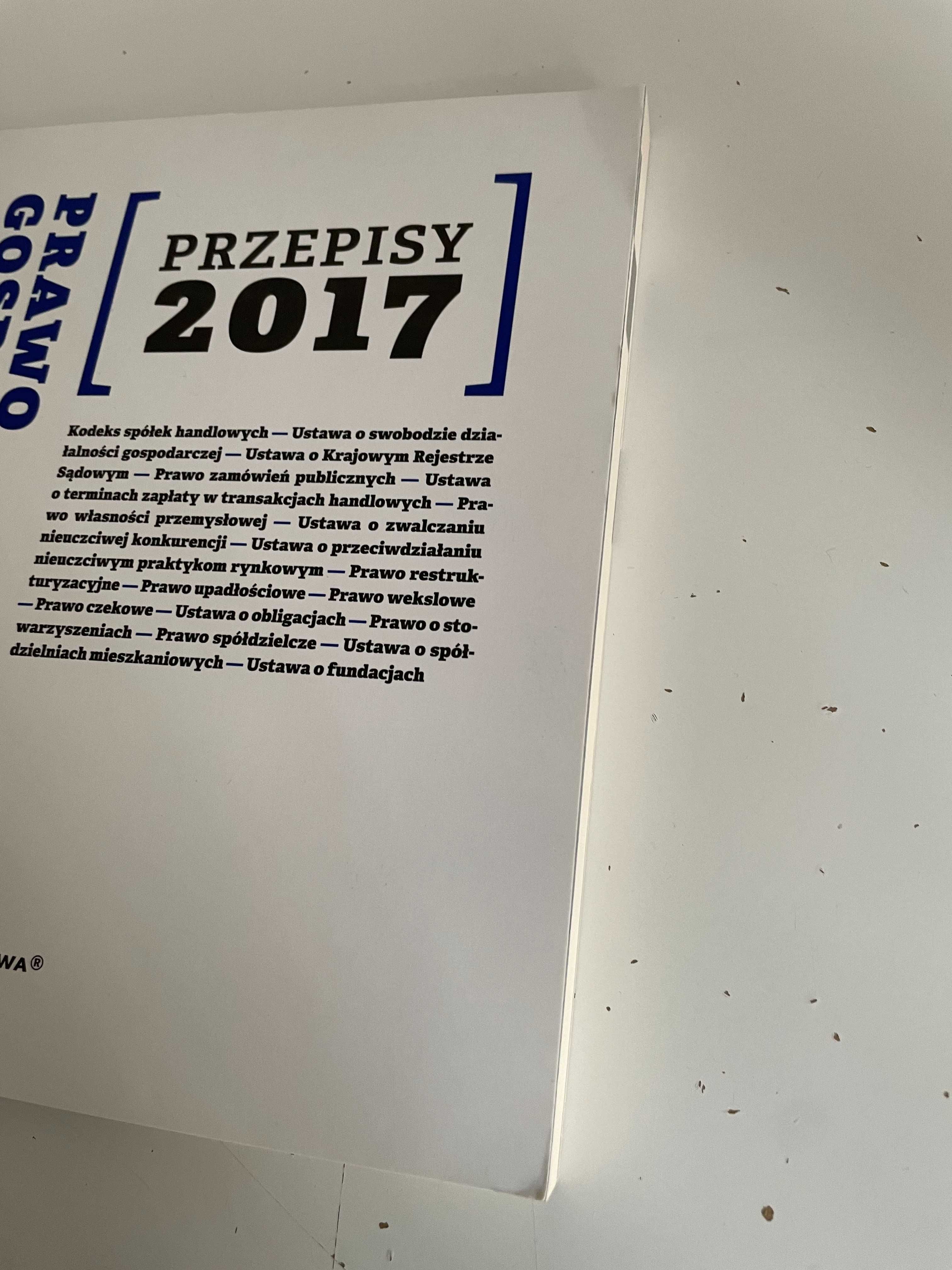 HIT! Książka Prawo Gospodarcze : Przepisy 2017 ! SUPERCENA !