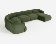 Sofa narożna modułowa Boucle Sofia 4-osobowa