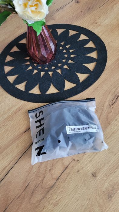 Nowy biustonosz M stanik do karmienia mama koronka sexy czarny ciążowy