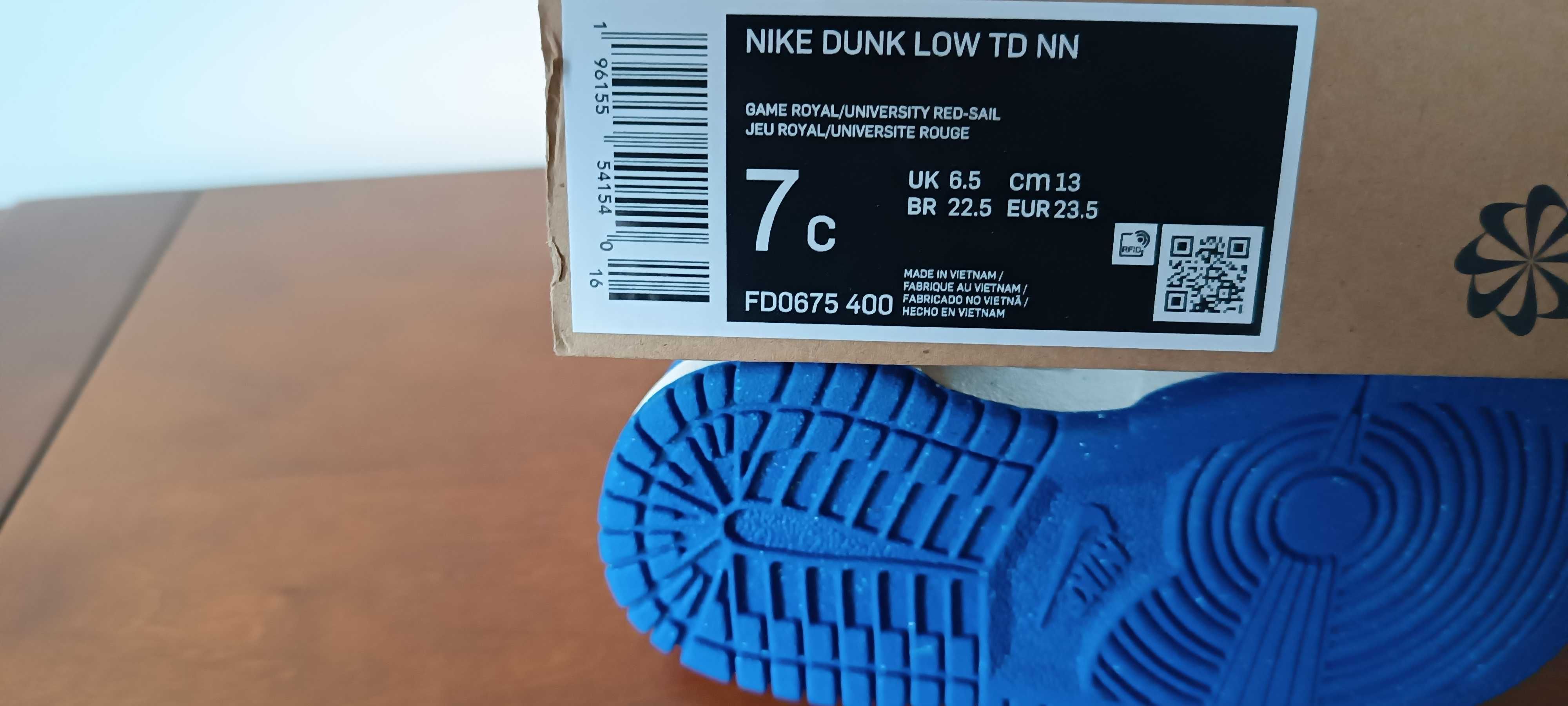 (roz. 7C- 13 cm) Nike Dunk Low Next Nature Superhero (TD) FD0675,-400