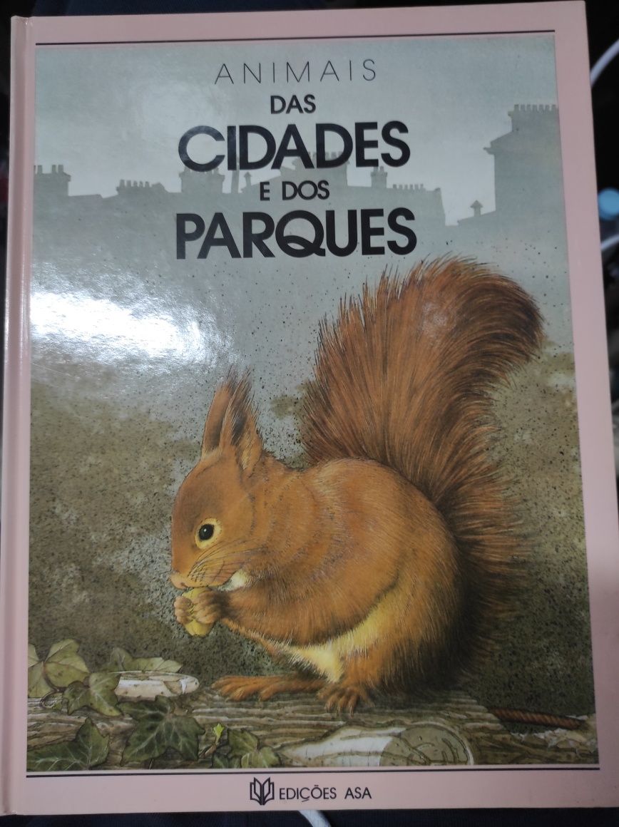 Livro "Animais das Cidades e dos Parques"