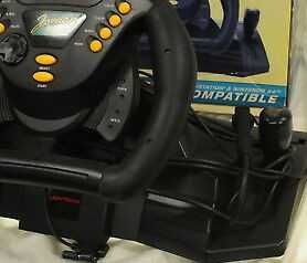 Jordan Oficial Grand Prix Racing Wheel II-Playstation 1/Nintendo 64