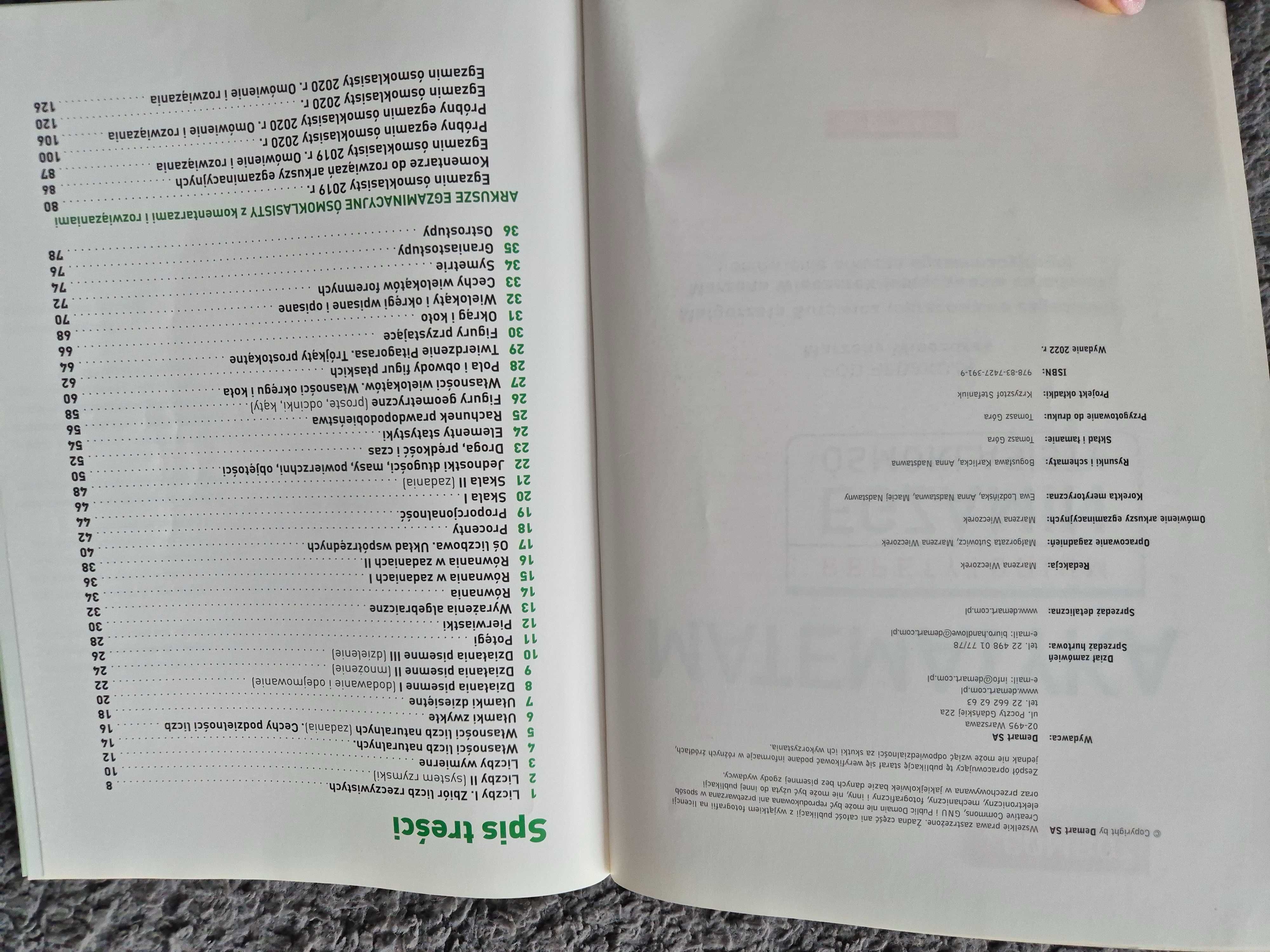 Repetytorium egzamin ósmoklasisty Matematyka i język polski