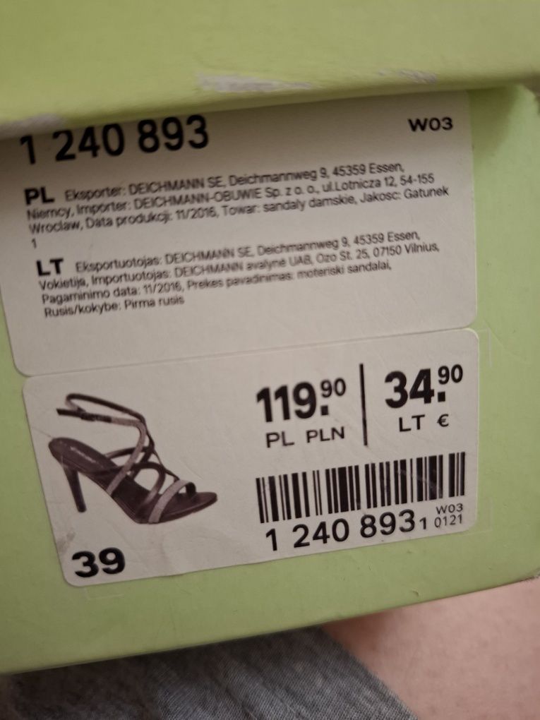 Złote szpilki z kryształkami