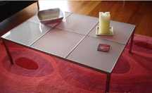 Mesa Sala Inox L 80 cm C 120 cm